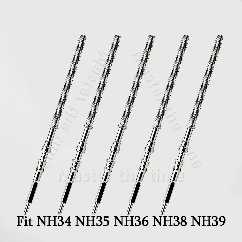 Stainless Steel Watch Stem Crown Assembly Kit, Durable Spare Parts For NH34 NH35 NH36 NH38 NH39 Mechanical Watch Movement Repair