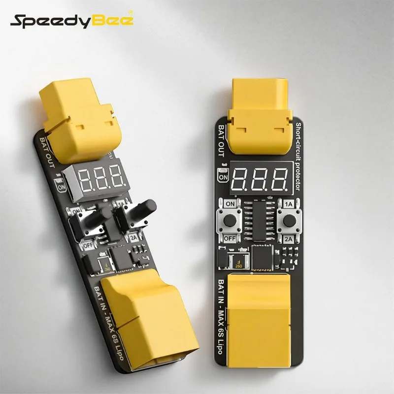 

Модуль защиты от короткого замыкания 4-6S с ограничением тока 1А/2А, цифровой дисплей, защита от короткого замыкания для полетного контроллера