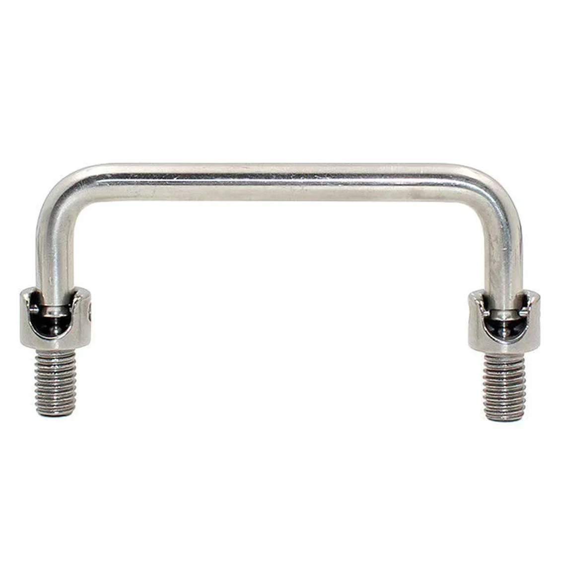 M10 304 Stainless/carbon Steel Cabinet Handle Ls506 Folding Rotatable Handle for Electrical Cabinet Handle Hole Pitch 90-180mm