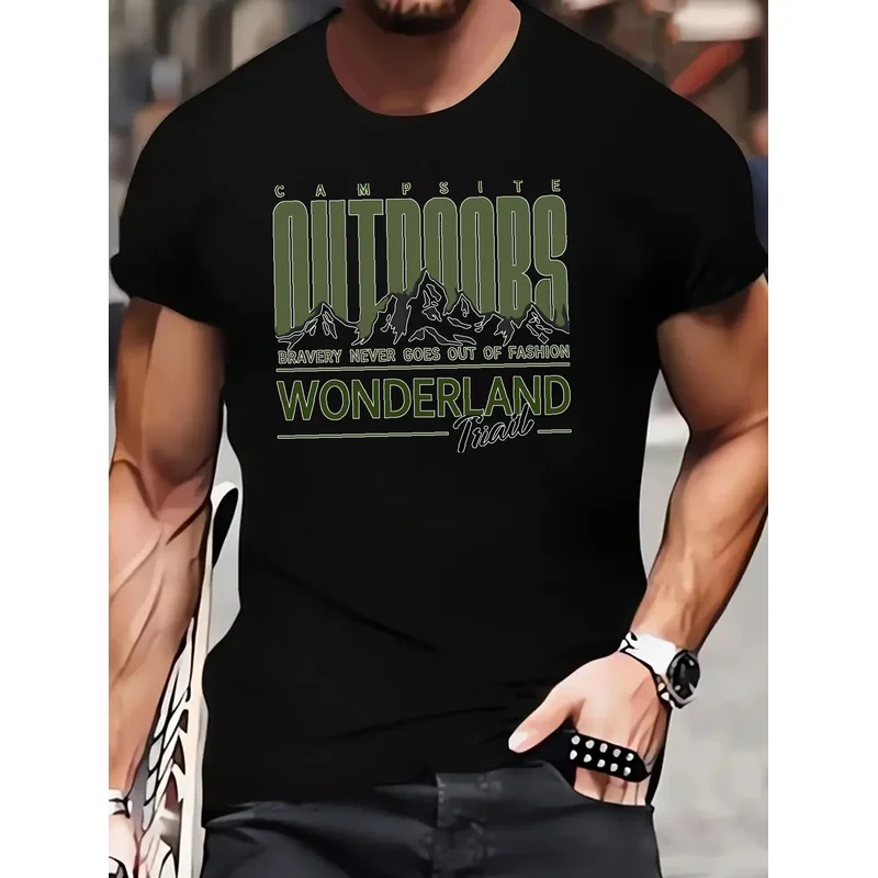 Men'S T-Shirt, New Men'S Summer Short-Sleeve 