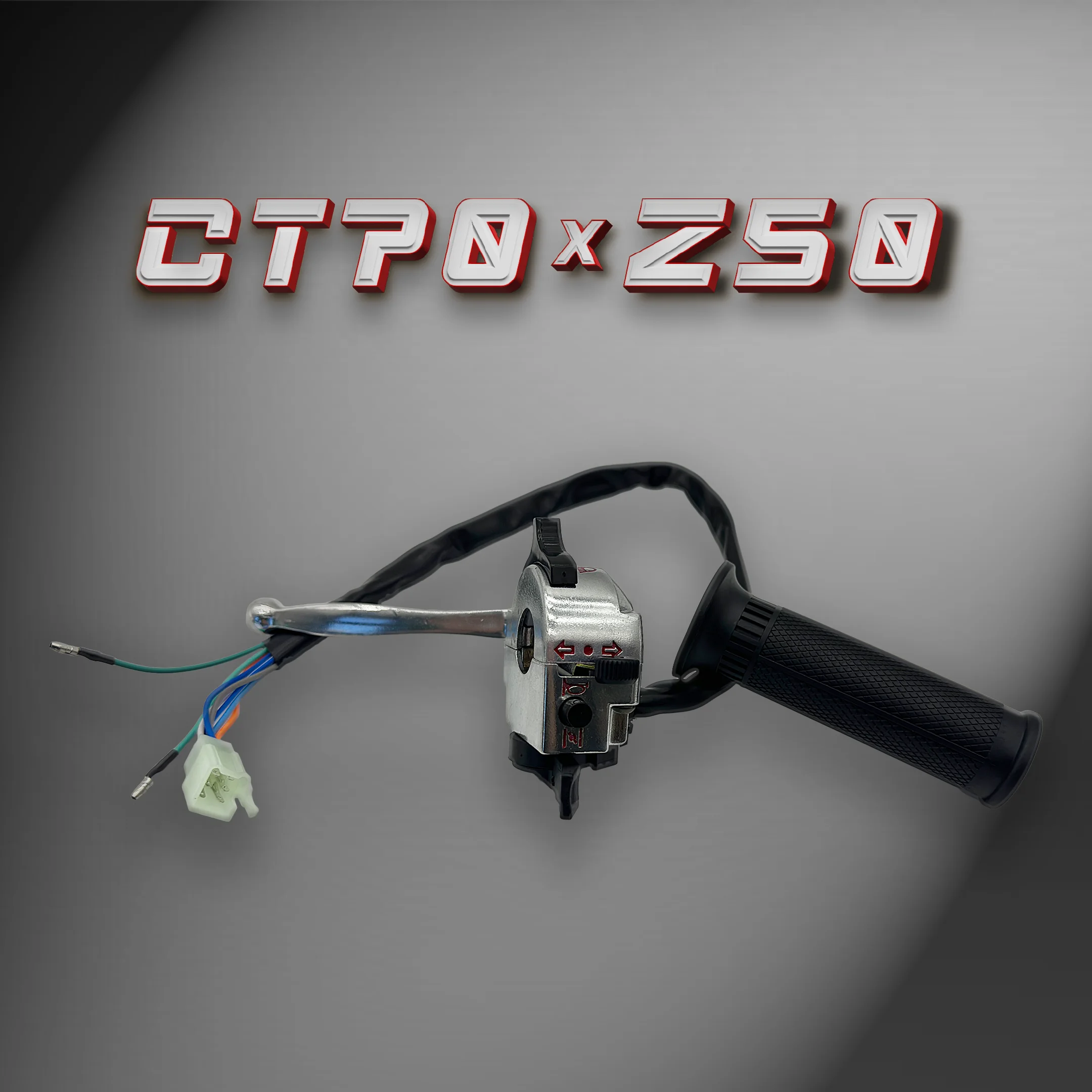 

CT70 Z50 Left Hand Grip Switch Motorcycle Handlebar Set for DAX CT70 1969-1980 Monkey Z50 1967- 1979