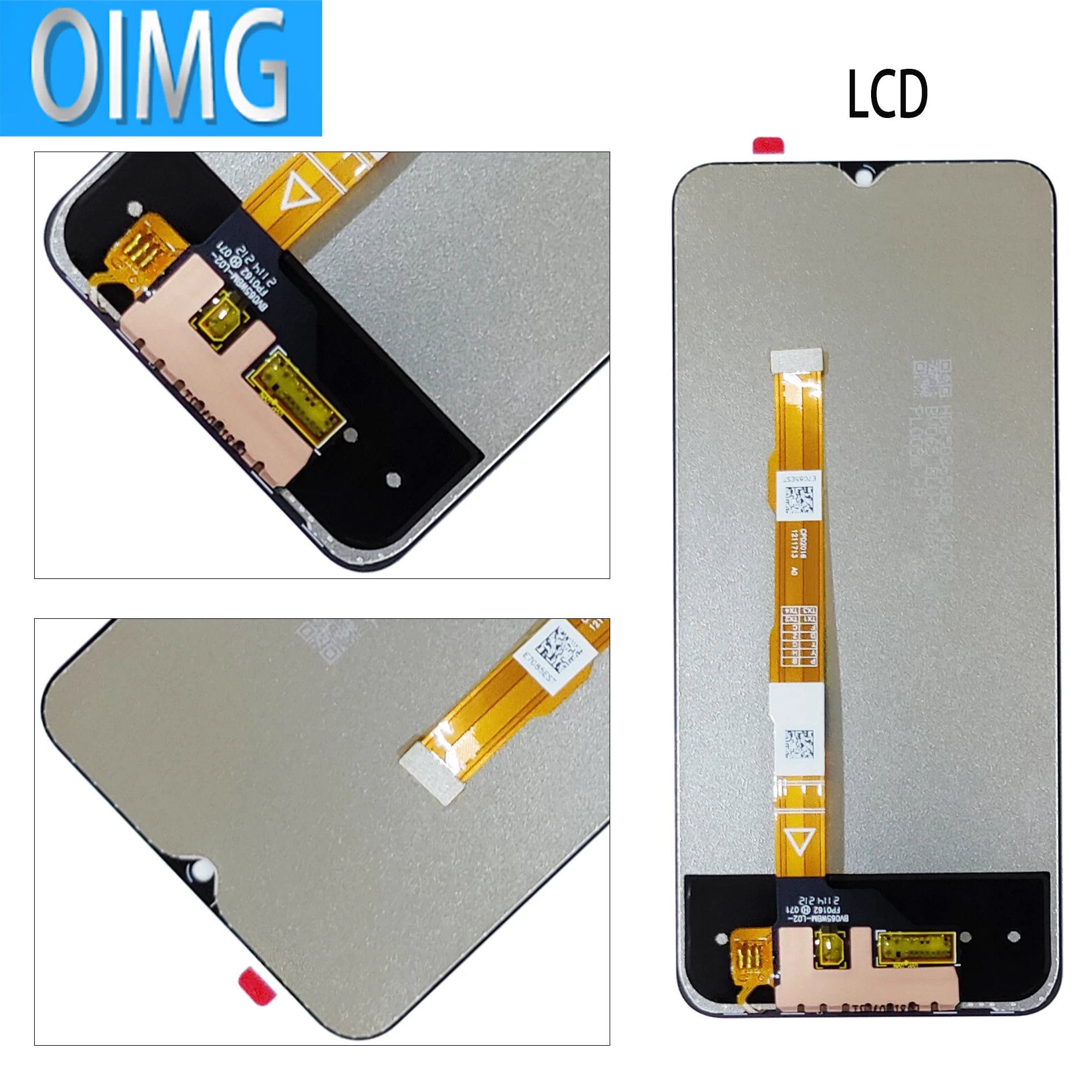 6.51\'\' For Vivo Y16 LCD Display With Frame Touch Screen Panel Digitizer V2204 V2214