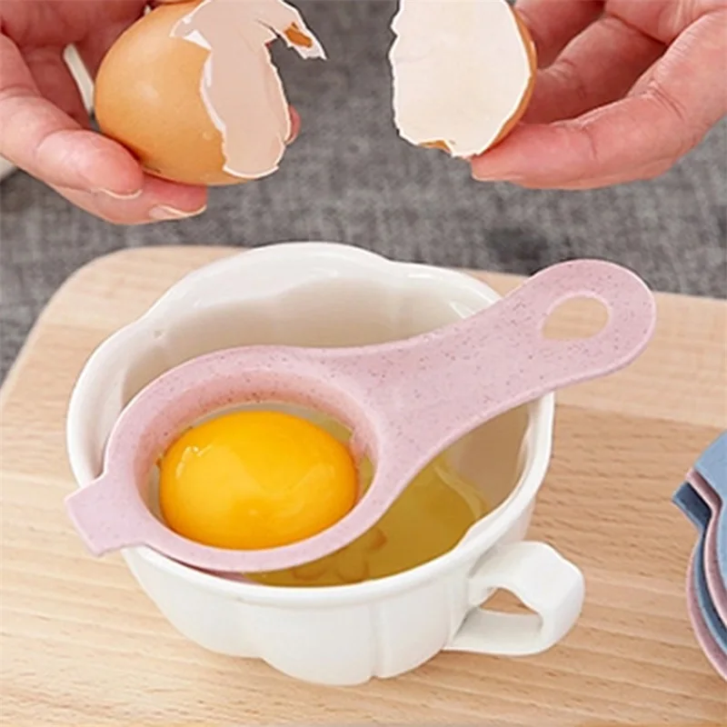 Kitchen Egg White Yolk Separator Multifunctional Egg Liquid Filter Simple Convenient Egg White Dividers Baking Accessories Tool