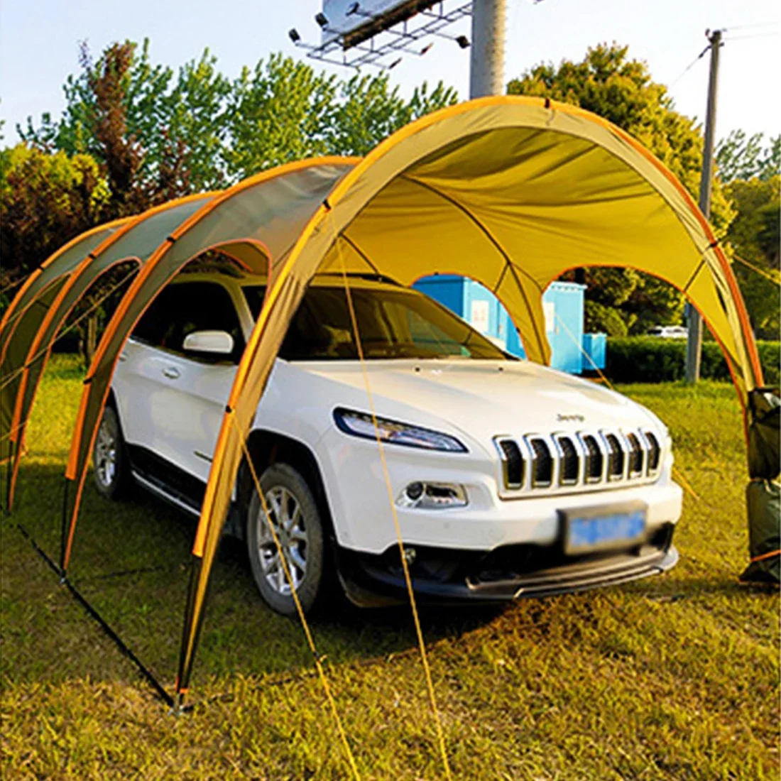 

Portable Family SUV Car Rear Awning Camper Outdoor Large Tailgate Canopy Tent for Sun Shelter