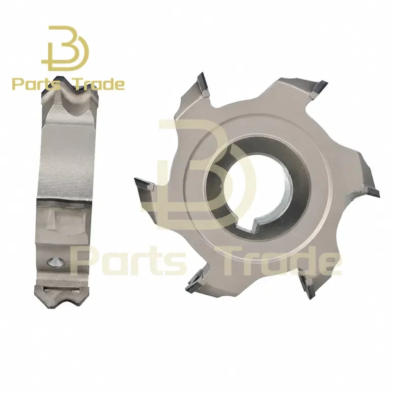 1 Pair 75X20X16X6Zmm PCD Cutter Fine Trimming Tool Flat Trim Knife for Edge Banding Machine Spare Parts