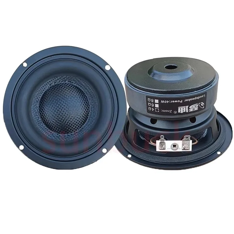 4 inch 40W Speakers 8 ohms 4 ohms 6 ohms Sound Speaker Glass Fiber Sound Basin Subwoofer  Hifi Loudspeaker Audio