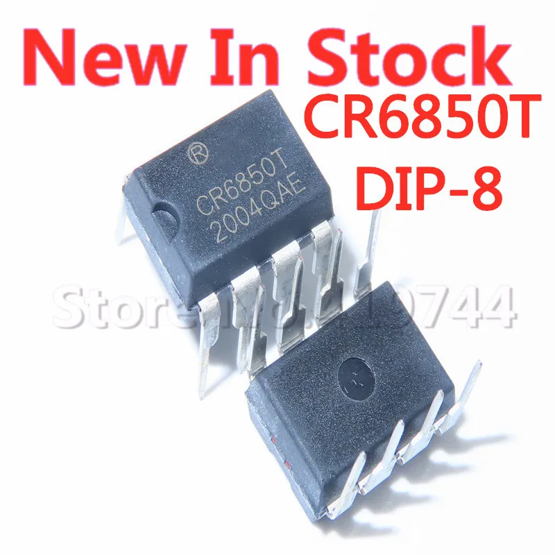 5PCS/LOT 100% Quality CR6850 CR6850T DIP-8 offline switching power supply IC In Stock New Original