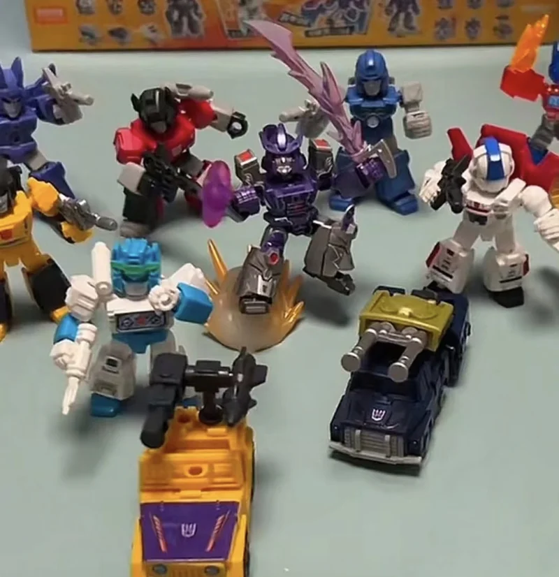 متوفر في المخزون Blokees التحول المدافع الإصدار 5 Galvatron Jetfire Op Prime Skyfire عمل الشكل صندوق أعمى نموذج التجميع