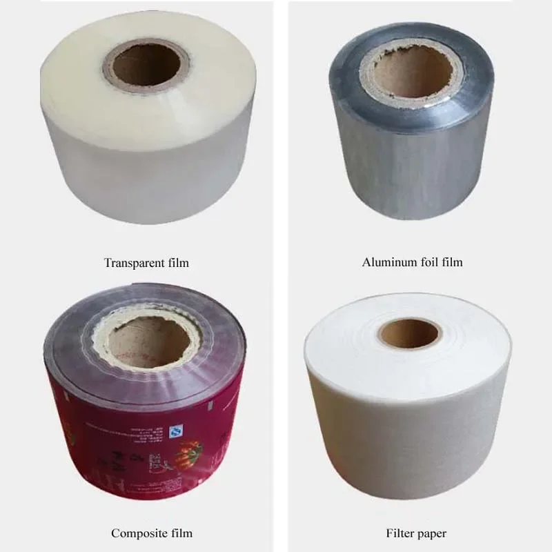 Quantitative Granule Powder Tea Bag Packaging Machine Three Side Sealing And Back Sealing For Rice Grains Grains Packing Sealing