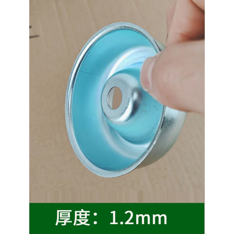 スチール芝刈り機ナット保護カバー、丸型鉄カバー、ブレード逆ネジネジキャップ、作業ヘッド防塵スペアパーツ用