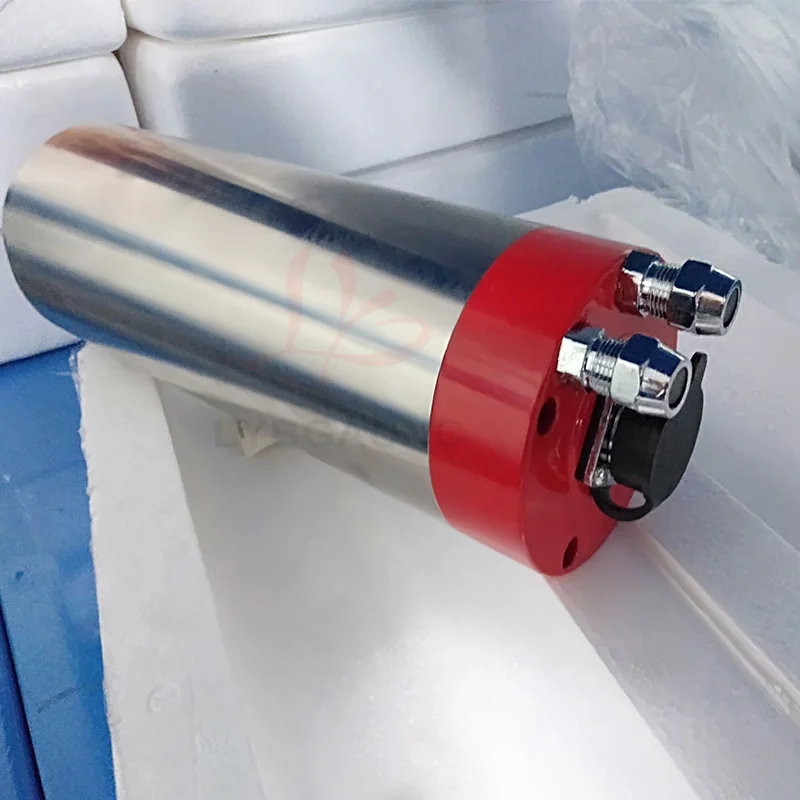 LY Water Cooling Spindle Motor for Woodworking Stone Material Carving and Milling Machine Use 3.2KW 3.7KW 5.5KW High Power