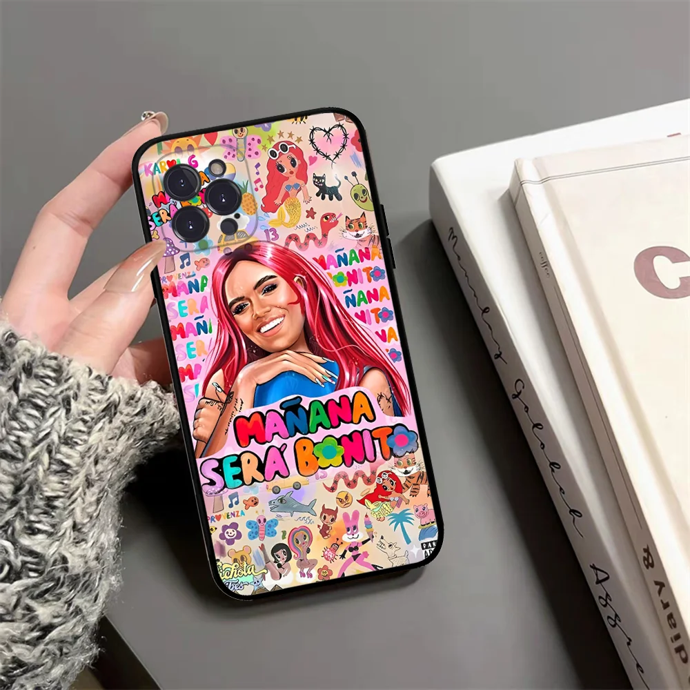 Manana Sera Bonito Karol G Phone Case Silicone Soft For Iphone 15 14 13 12 11 Pro Mini XS MAX 8 7 6 Plus X XS XR Cover