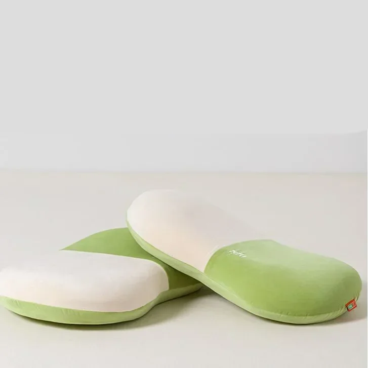 Winter plus velvet memory foam pillow core to protect cervical vertebra and help sleep, home pair, single-person sleep-only