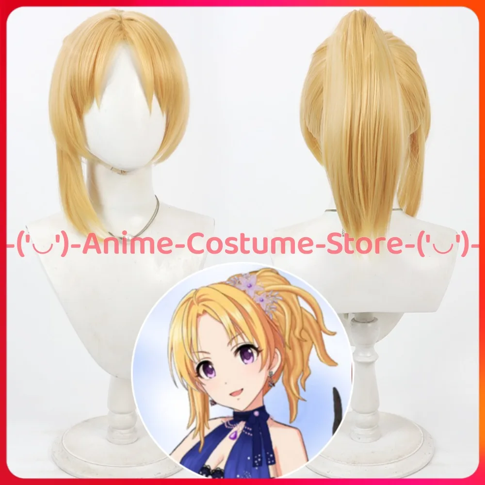 

Идолмастер Золушка Девушки Кирю Цукаса Косплей Парик Аниме Персонаж Хэллоуин Карнавальный Костюм Для Вечеринки Парики Синтетические Волосы