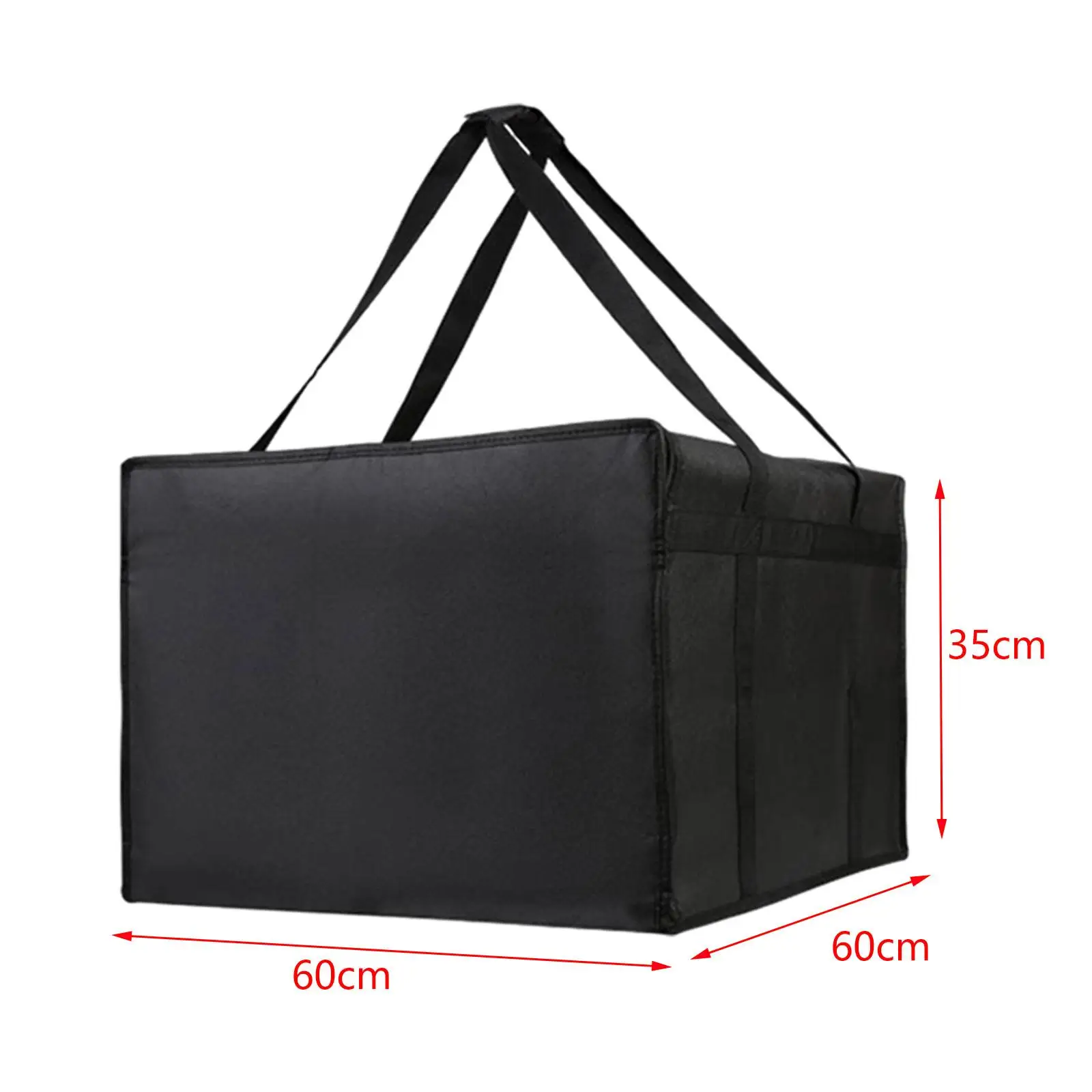 Food Pizza Develivey Bag Reusable Hot Cold Food Storage Carrying Case Heavy Duty for Personal Shopping Commercial Home Outdoor