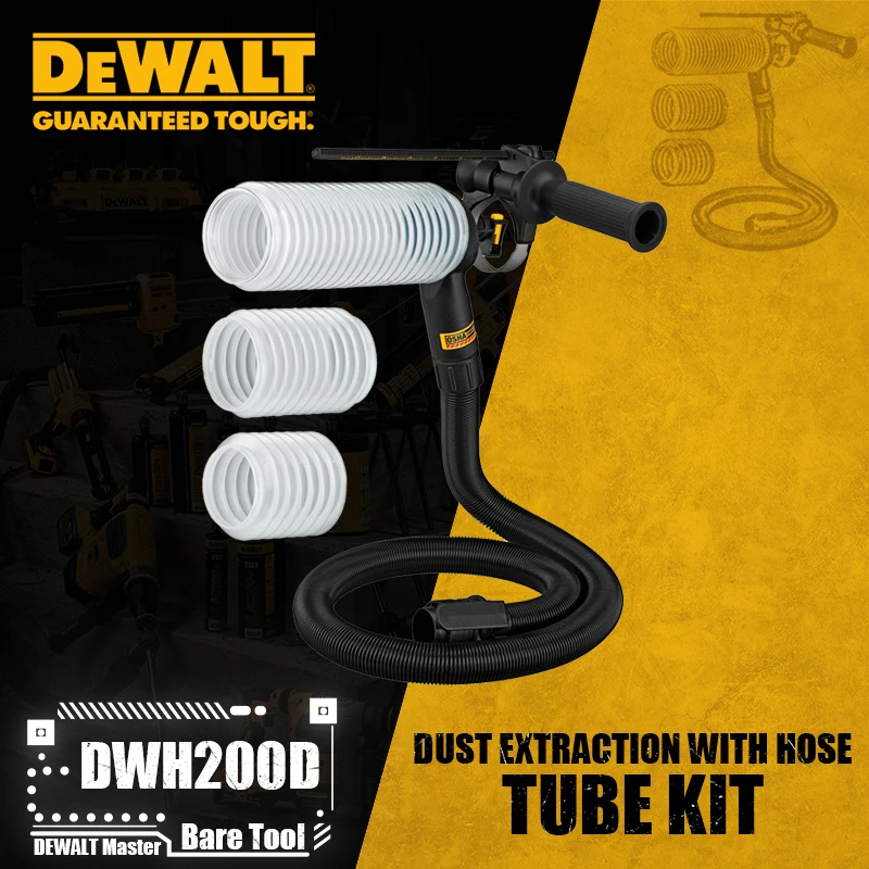 Комплект трубок для пылеудаления DEWALT DWH200D с шлангом для аксессуаров к электроинструментам DEWALT