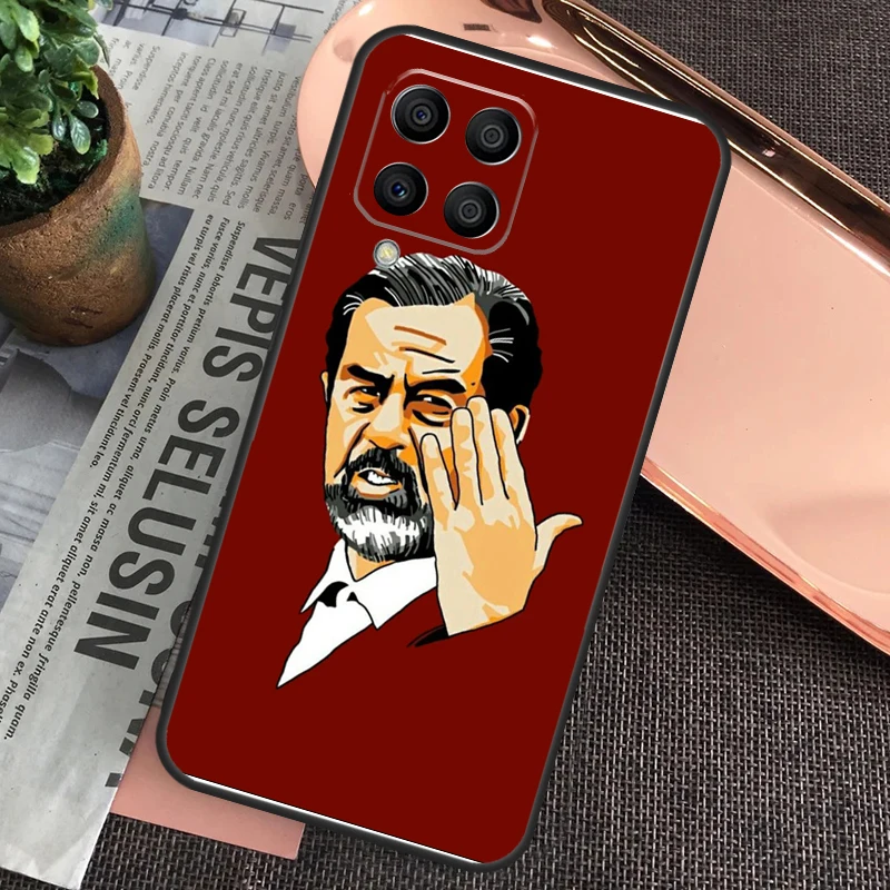 Saddam Hussein Iraq Arabic For Samsung Galaxy M34 M54 M14 M53 M33 M13 M12 M32 M52 M20 M15 M55 M21 M51 M30s M31s Case image 4