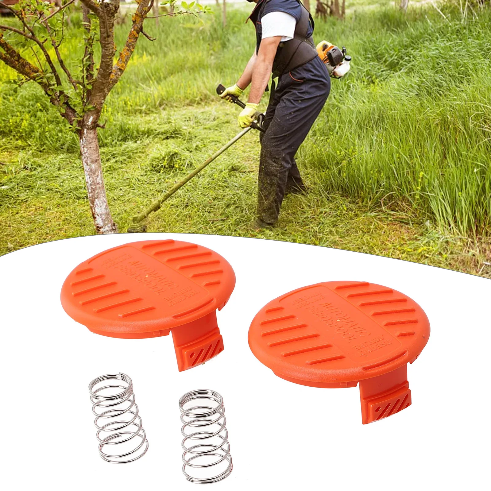 Cover Spool Cap 385022-03N Trimmer Accessories Equipment For Black & Decker GH400 GL580 GLC1825 Garden Replacement