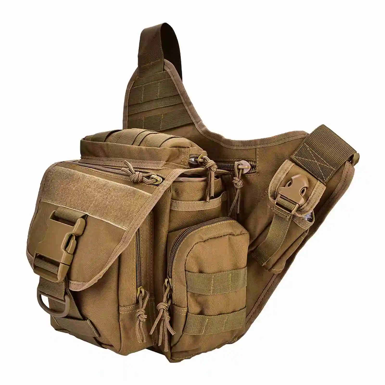

2Colors Durable Men Military Chest Shoulder Bag Pack for Travel Hiking Outdoor Equipment