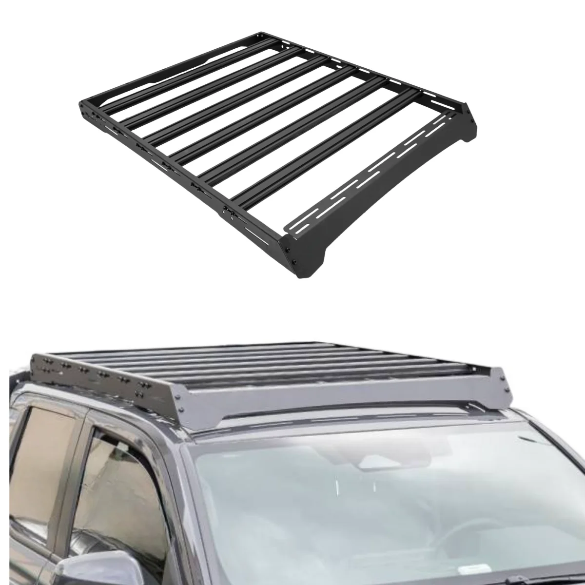 

CAR ROOF RACK Aluminum Alloy Roof Platform Roof Basket Flat Platform for Tacoma 2024+