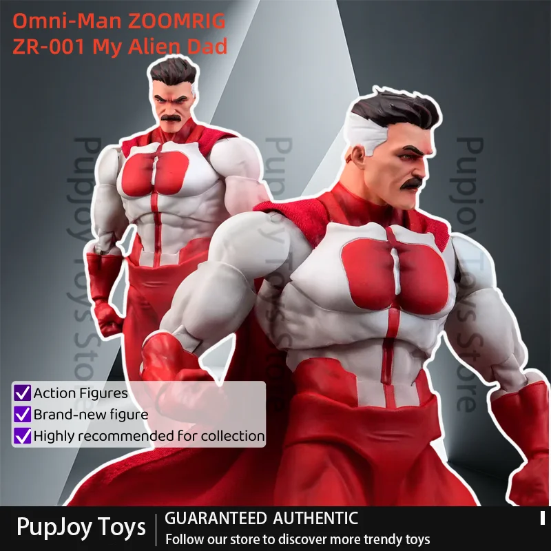 Zoomrig Studio Zr-001 Tn-001 Action Figure 1/12 Invincible Omni Man Myaliendad Series Anime Peripheral Model Customized Doll