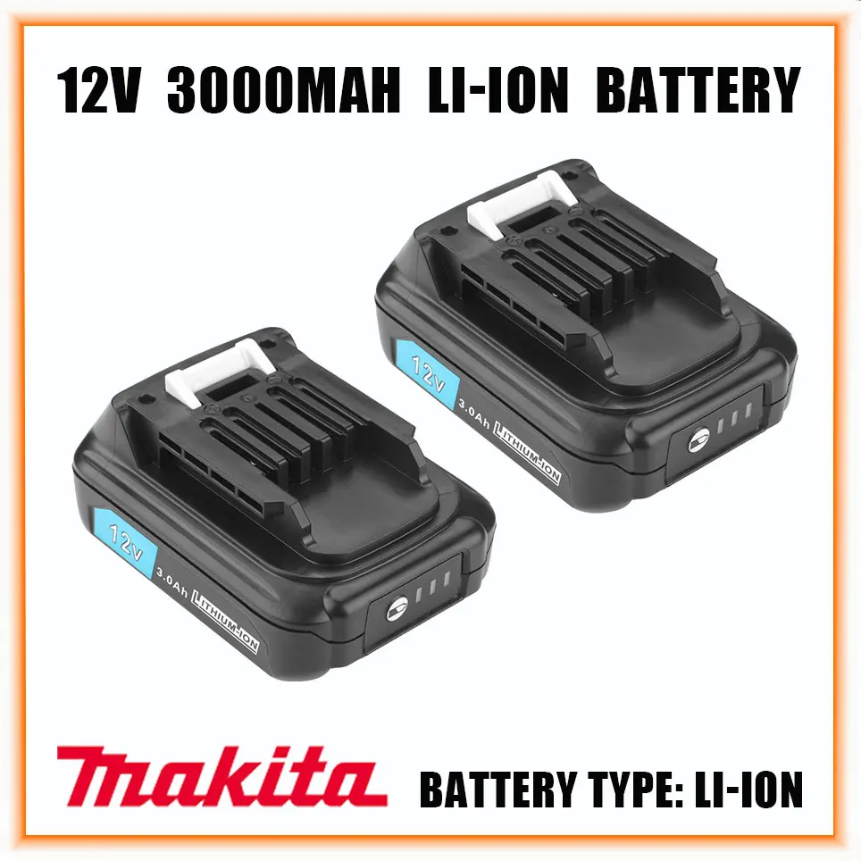 

3000mAh Li-ion battery Makita 197390-1 BL1015 1973901 BL1021B BL1041B BL1015B BL1020B BL1040B