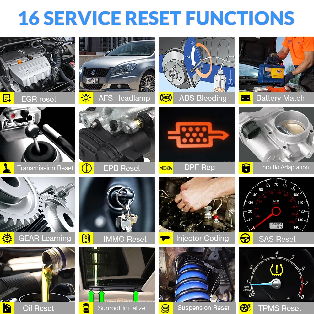 THINKCAR Thinkdiag HOT Version All System Diagnostic Tool 16 Resets Service ECU Coding Active Test OBD2 Scanner 1 Year Free