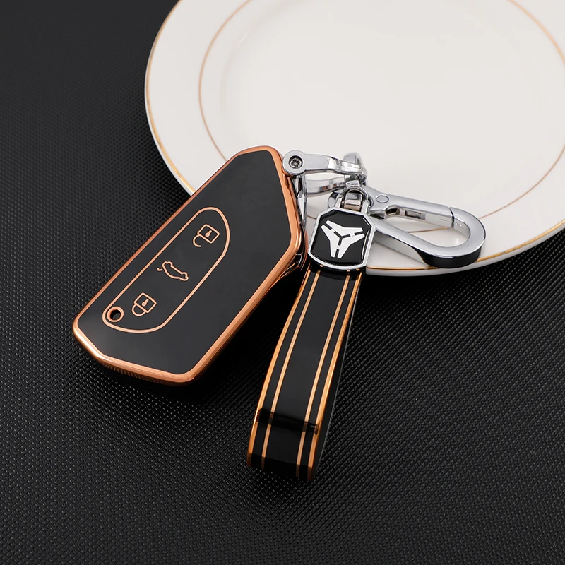 TPU Car Key Case Cover For VW Volkswagen Golf 8 MK8 ID.3 ID.4 Cupra Skoda Octavia A8 SEAT Leon MK4 2020 2021 Formentor Tarraco