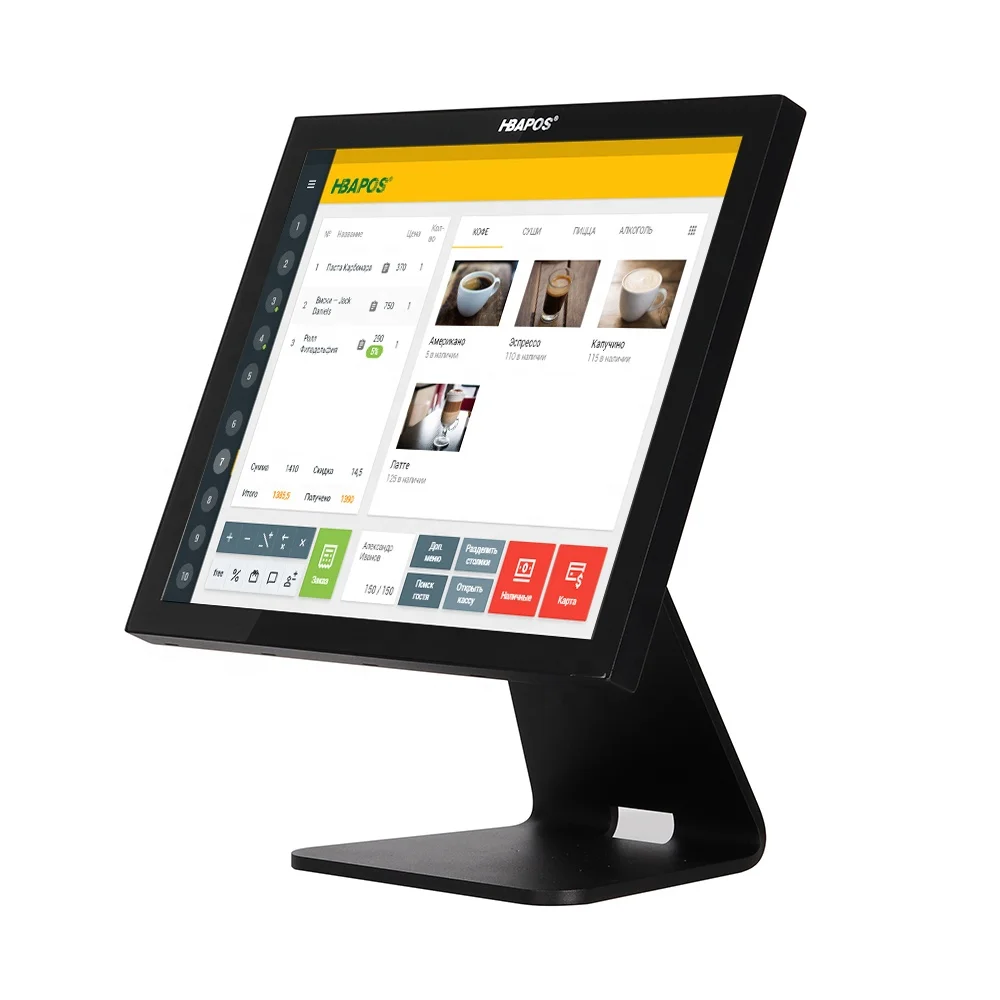 

Point of Sale for Restaurant Retail Supermarket Pos Systems Automatic Touch Screen Cashier Machine