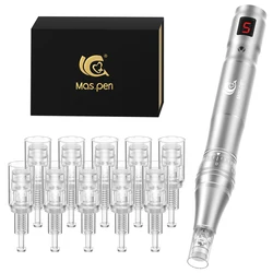 Professional Microneedling Derma Pen Skin Care Tool X10 Nano Cartridges