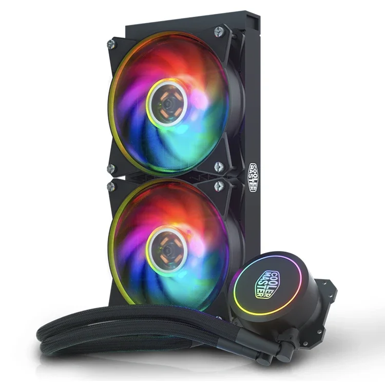 CoolerMaster CPU LIQUID COOLERS B240 ARGB 240mm MASTERLIQUID RGB EDITION WITH RGB CONTROLLER