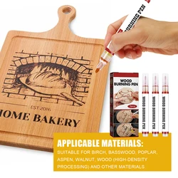 Diy Brandende Tool Kit Craft Set Veiligheid Houtsnede Pennen Houtgestookte Marker Kinderen Pyrography Pen Set Meisje Verjaardagscadeau