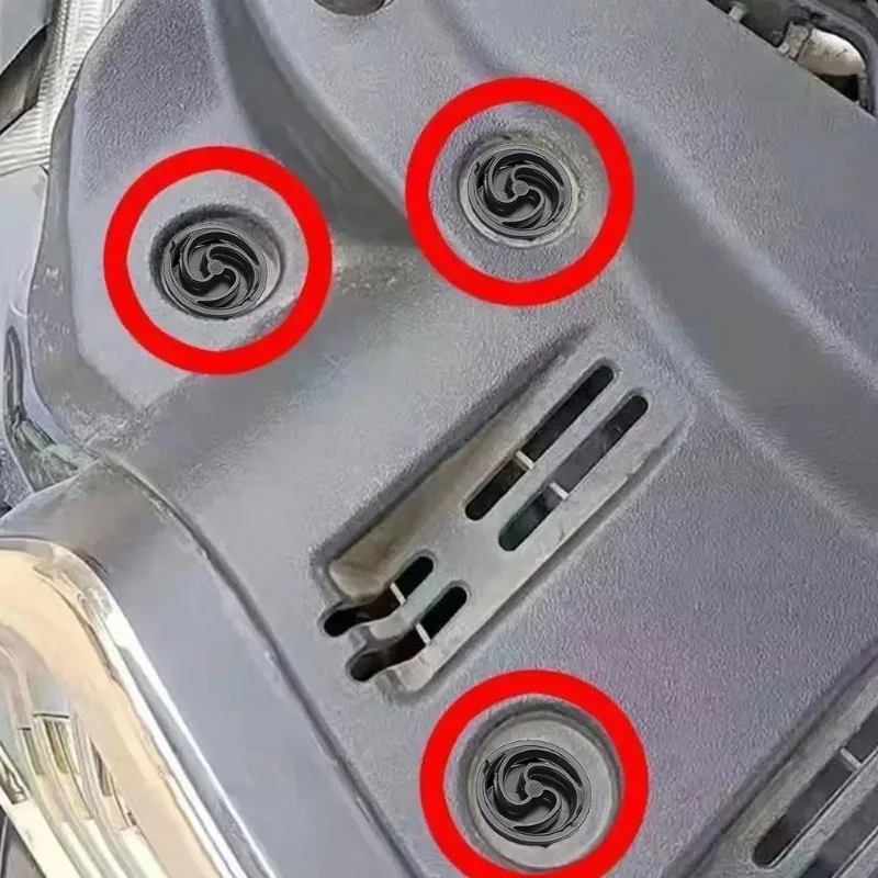Car Door Interior Panel Buckle OE#7L6868243 Auto Door Panel Push Type Trim Clips Interior Fastener Fixing Rivets Accessories