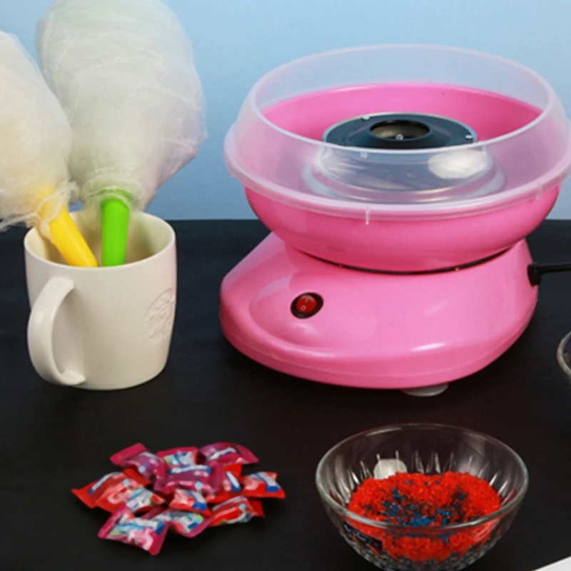 Mini machine à barbe à papa électrique portable, appareil à cordelette, bricolage, prise UE