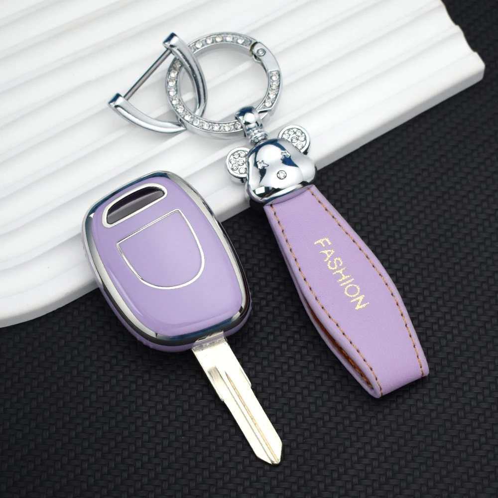 TPU Car Key Cover Case For Renault Twingo Clio Kangoo Master NO Chip Key Protection Keyless Shell Fob Keychain Accessories