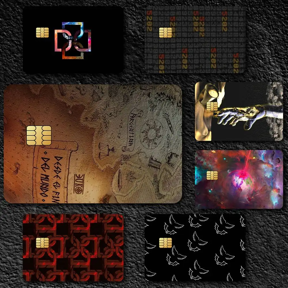 Singer D-Duki Credit Card Skin Stickers For Bank Card Bus Metro Card Sticker Waterproof Gift