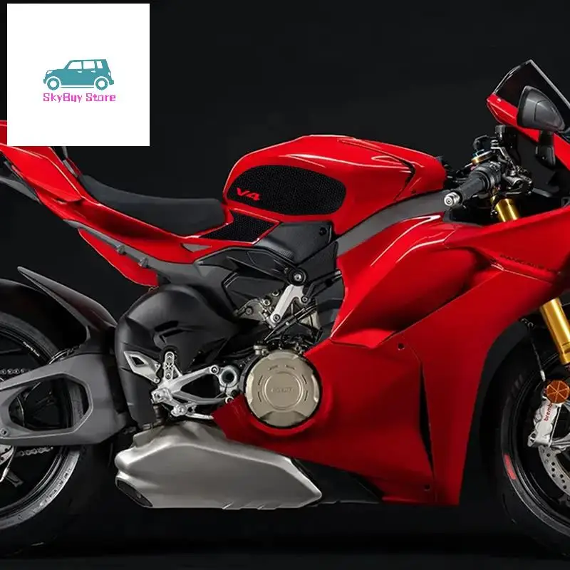 

For DUCATI Panigale V4 Side Fuel Tank Pad Non-Slip Tank Pad For DUCATI Motorcycle Accessories