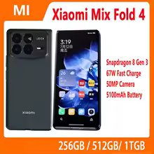 Discover The Future Of Folding Tech With Xiaomi Mix Fold 4 – 7.98" 2K+, 5100Mah, 67W Charging!