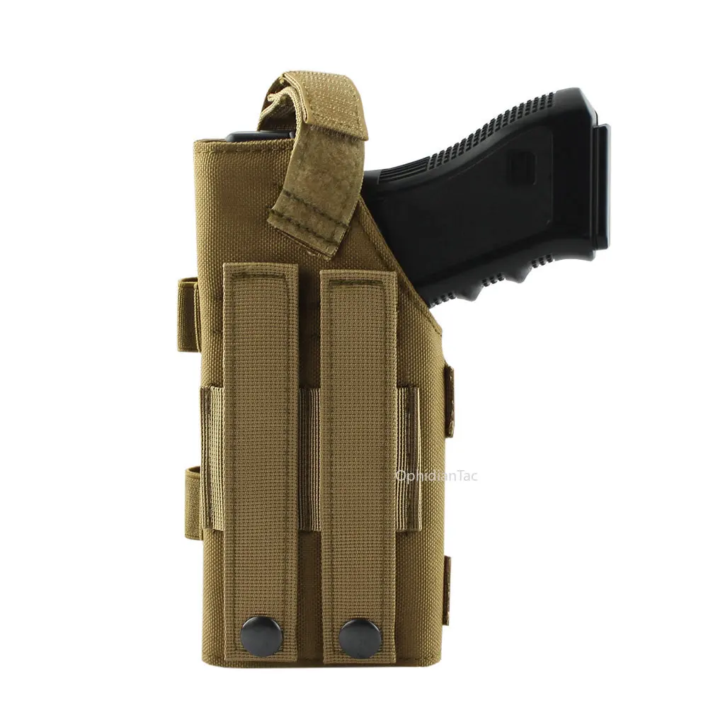 Kabura pistoletowa Ophidian Molle Modułowa kabura pistoletowa do strzelanek praworęcznych M9 1911 Glock 17 19 22 23 31 32 34 35