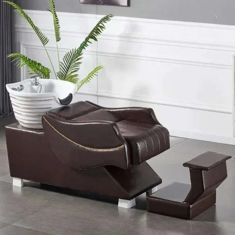 كراسي شامبو مريحة احترافية، كرسي صالون تجميل، كراسي شامبو سبا فاخرة، تصفيف الشعر، صالون تجميل Sillas