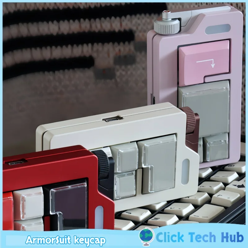 

Armorsuit Cap Retro Cap Relegendables Keycaps Large Key Mini Keyboard Customized Mechanical Keyboard Keycaps Creative Game Gifts