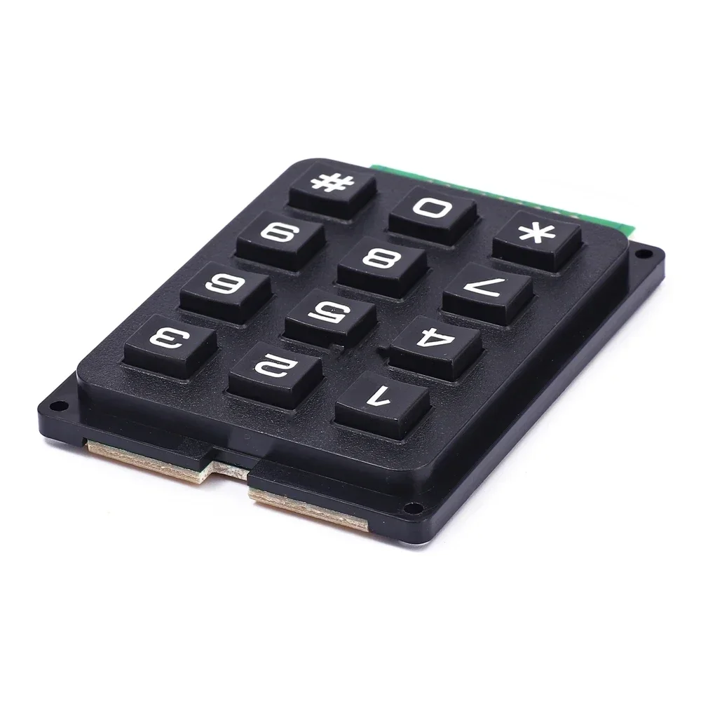 4x4 3x4 Matrix Keyboard Keypad Module Use Key PIC AVR Stamp Sml 4*4 3*4 Plastic Keys Switch for Controller