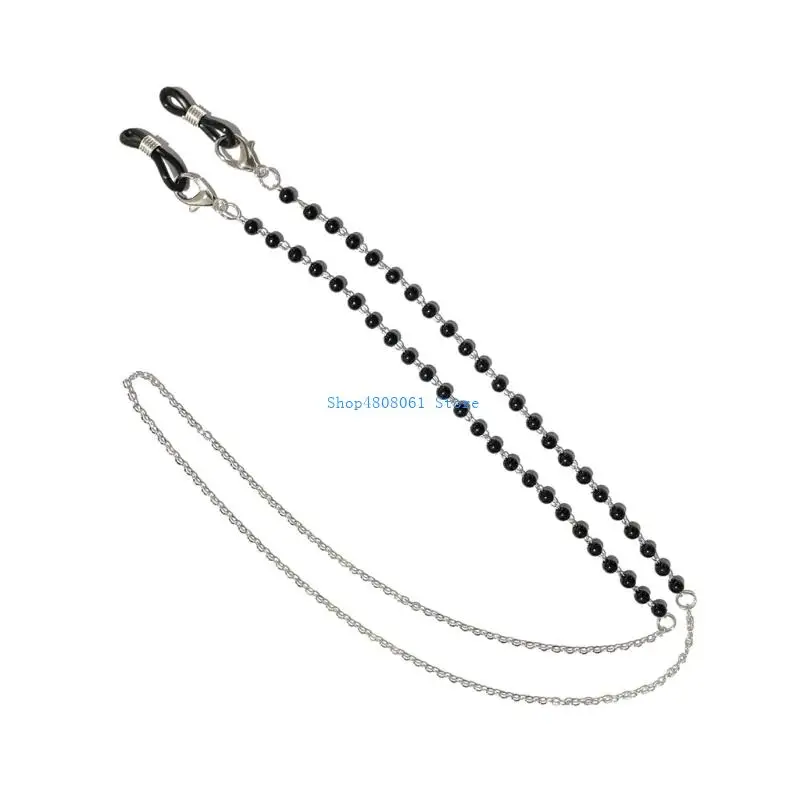 ห่วงโซ่แว่นตาตกแต่ง T3LC พร้อมดีไซน์ห่วงโซ่ไข่มุกอันเป็นเอกลักษณ์