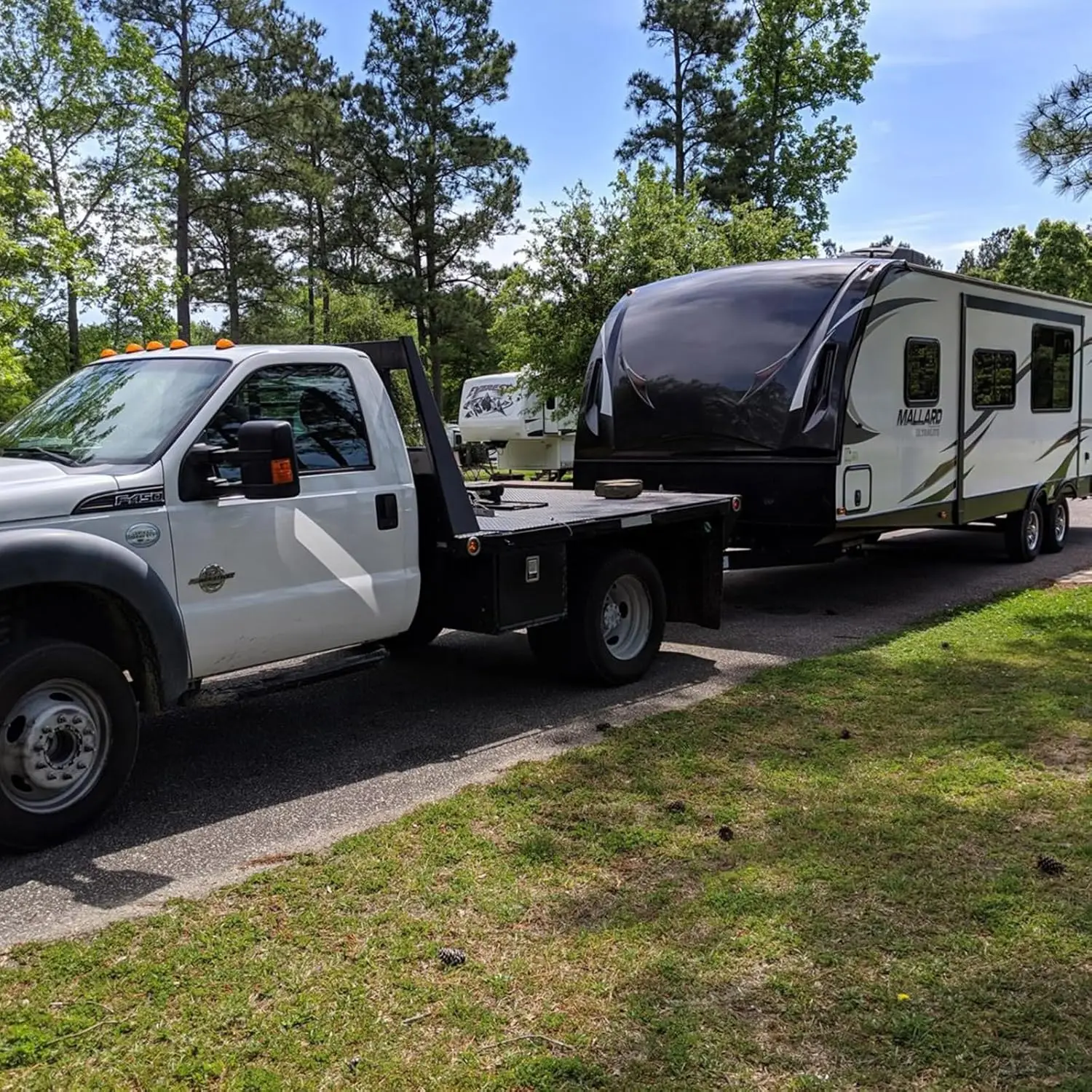 وصلة مقطورة 2 بوصة قابلة للتعديل، 12,500 رطل GTW، قطرة 6 بوصة، أسود، مع كرة سحب وصندوق تخزين #6