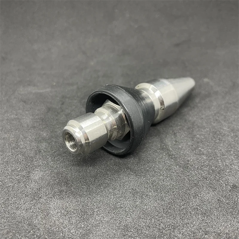 1/4 3/8 Quick Connector Front 1 Rear 6-hole 4 Nozzles Per Lot High Pressure Sewer Drain Cleaning Nozzle Sewer Jetter Heads