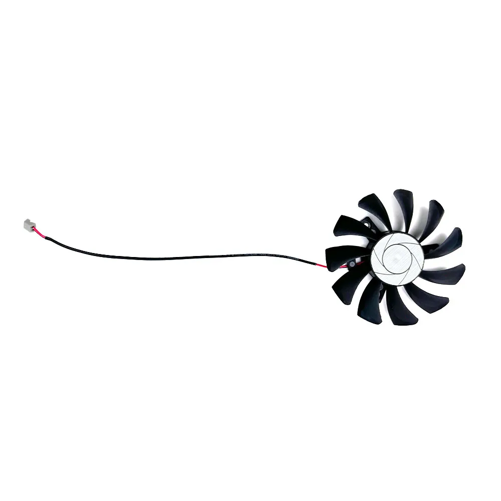 Ventilador HA8010H12F-Z GTX 1030 de 75MM y 2 pines para refrigeración de tarjetas gráficas MSI Geforce GTX 750Ti 750 N740 GTX730 GTX740 R7 250