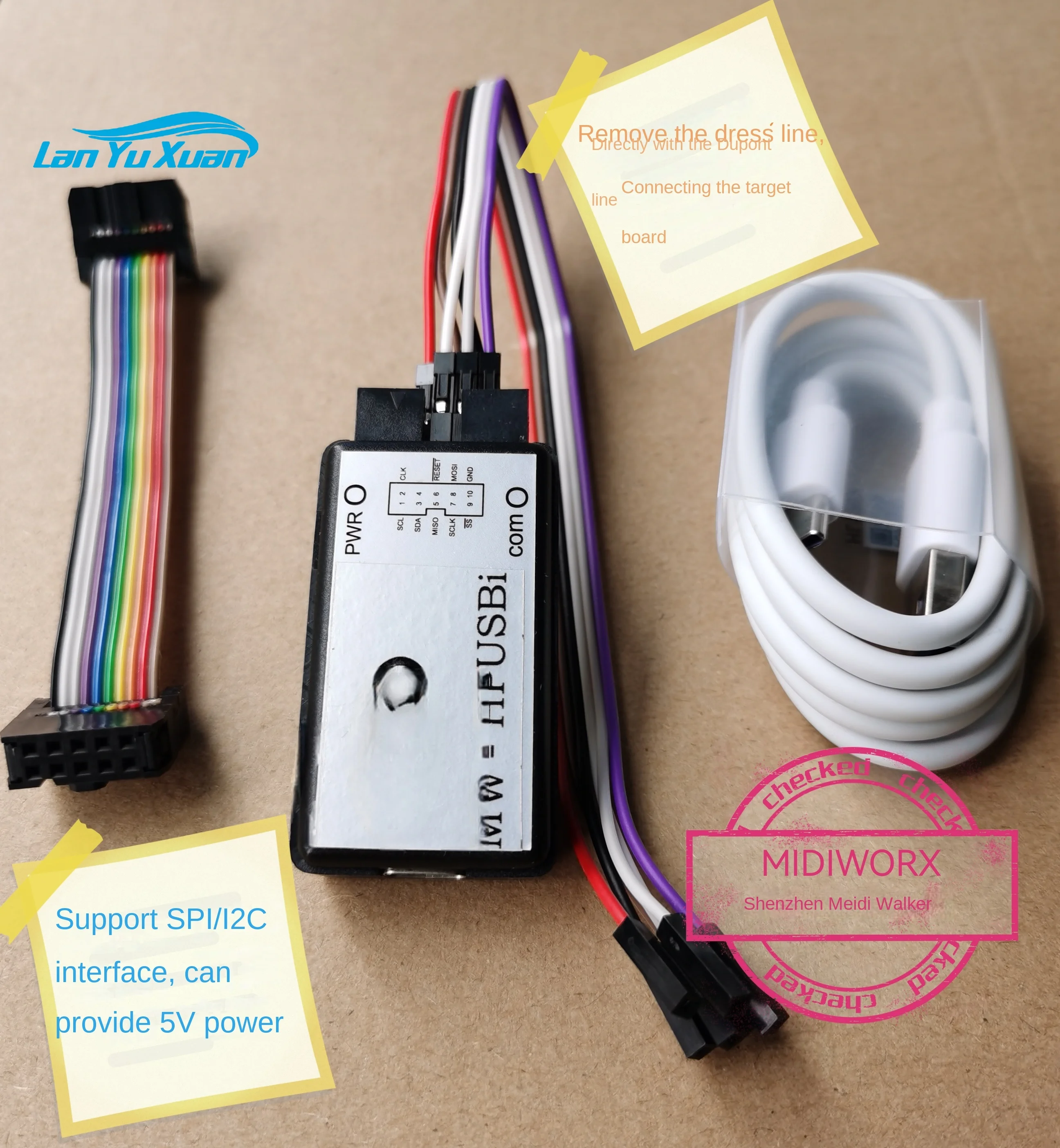 SigmaDSP USBi Emulator/EVAL-ADUSB2EBZ 3.3V IICSPI Communication SIGMASTUDIO Support
