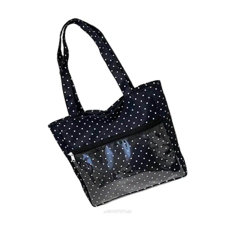 

X5XA Harajuku Itabag Shoulder Bag Transparent Pocket Bag Women's Itabag Toted Bag Handbags Satchel for Womens