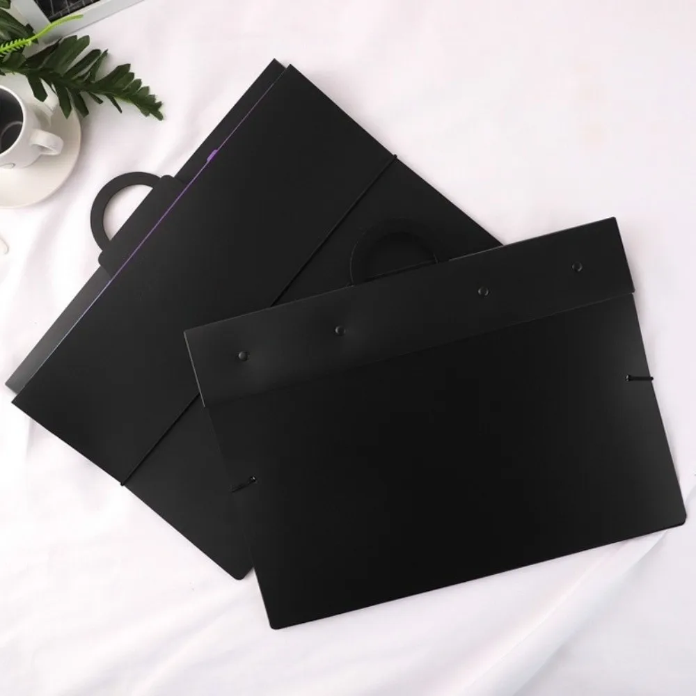 Portable 6 Pockets Hanging File Folders Large Capacity Wall Mounted Expandable Accordian Pockets Multi-color File Organizer Home