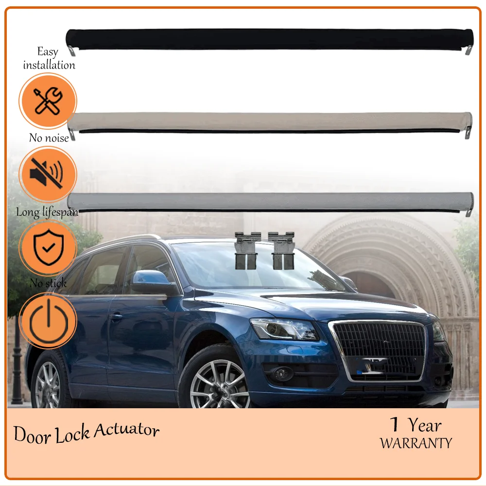 

Durable Panoramic Sunroof Sun Shade Assembly Fit for VW Audi Q5 2008-2017, Tear-Resistant Fabric OEM 1K9877307B Black Grey Beige